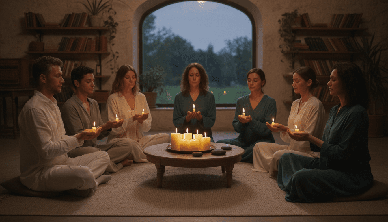Prayer and reflection circle